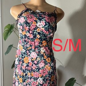 Floral, different style and beauty colors dress